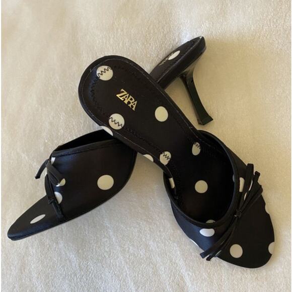 RARE!!! ZARA Heeled Sandals NWT - Picture 10 of 16